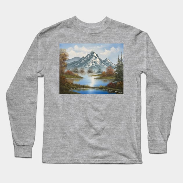 Fall in the Mountains Long Sleeve T-Shirt by J&S mason